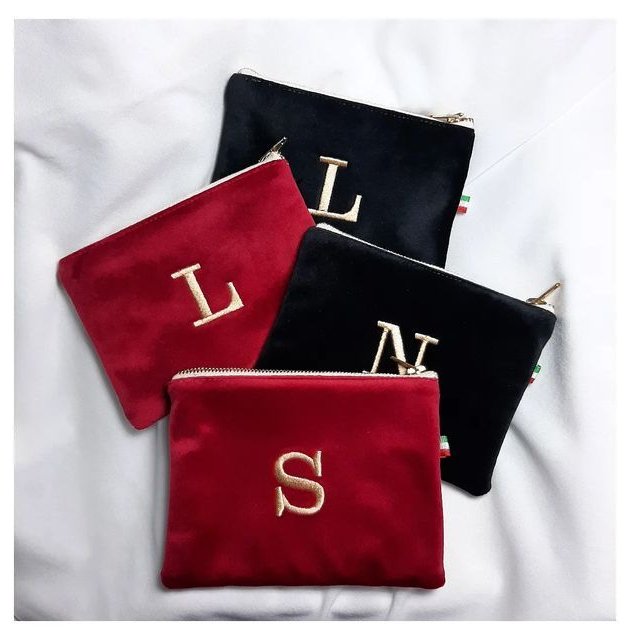 Customize your initials-Pouch