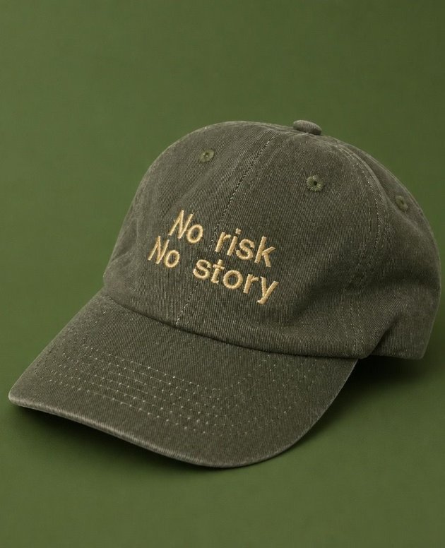 No risk no story cap