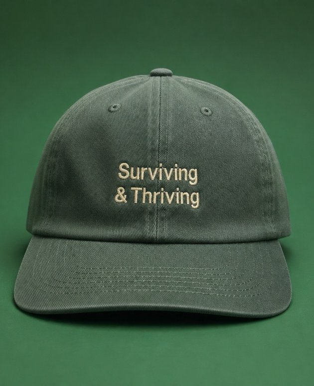 Surviving & thriving cap