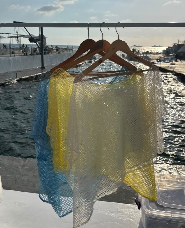 Works as a top. Works as a pareo