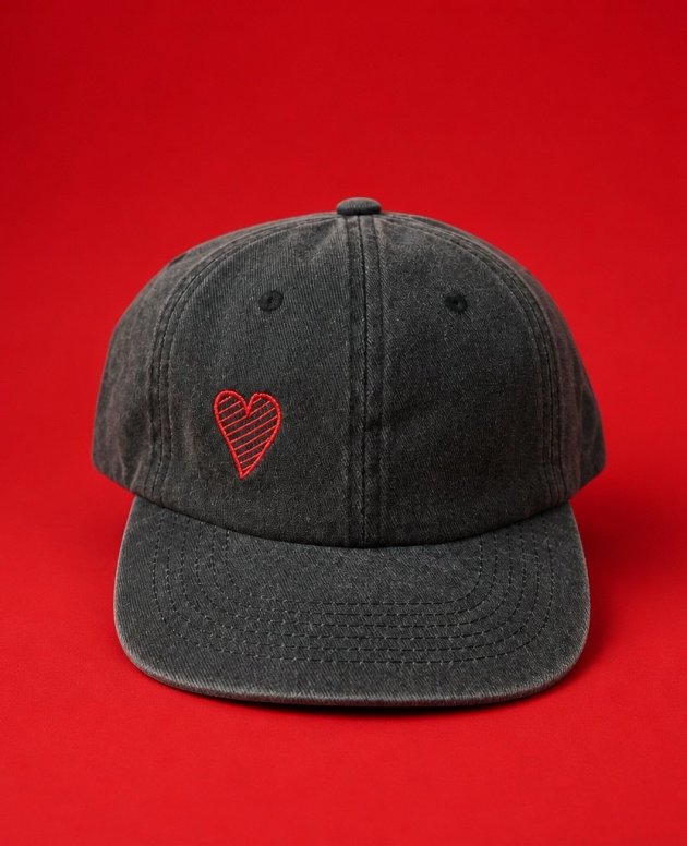 Heart cap